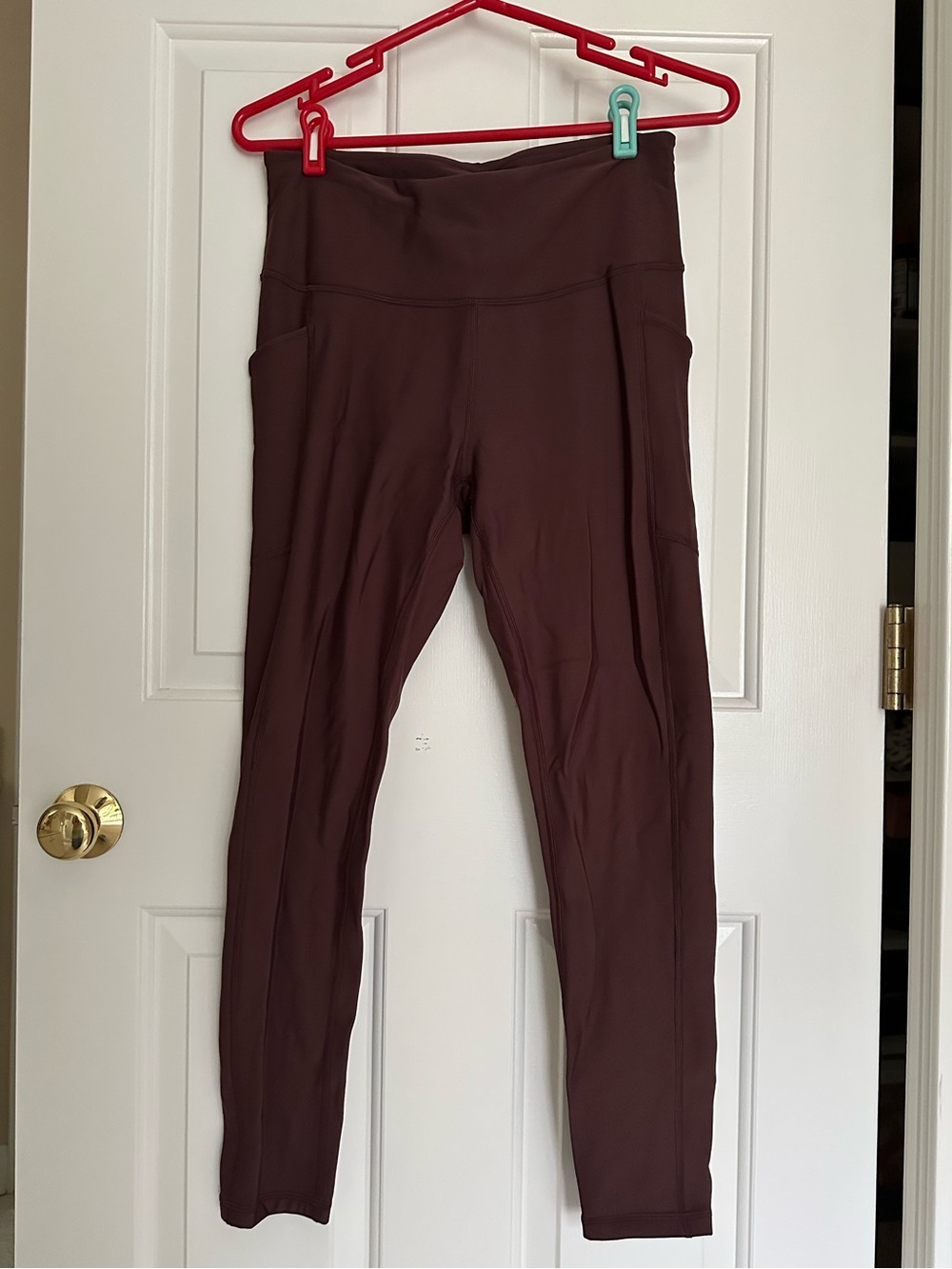 CRZ Yoga thermal fleece lined leggings, large